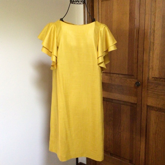 Ali Ro Dresses & Skirts - Ali Ro Shift Dress with Flutter Sleeves, Size 4